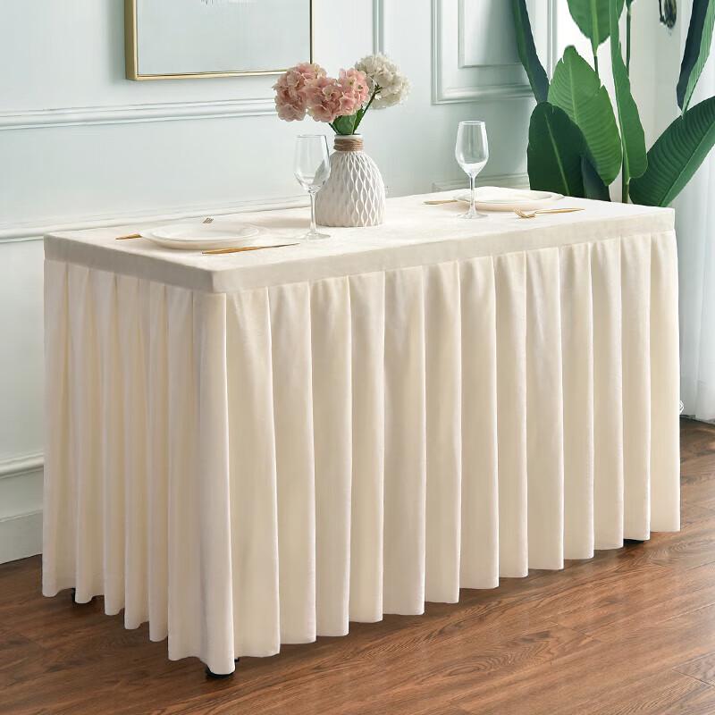 Luxun Pengke Velvet Tablecloth & Skirt for Events