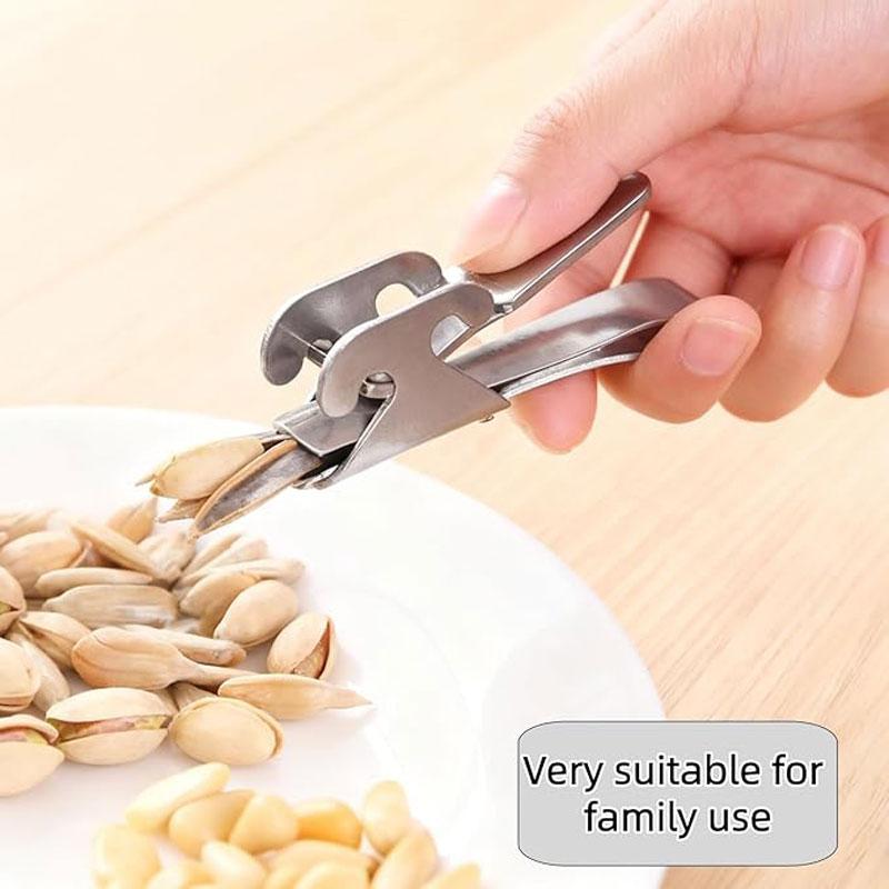 Stainless Steel Melon Seed Peeling Artifact Pistachio Sunflower Seeds Peanut Peeler Shell Opener Multifunctional Kitchen Tool