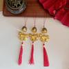 1Piece 2026 Year Of Horse Wind Chime Pendant Long Rope Ornaments For Door Car Home Decor Lucky Charm Hanging Decoration
