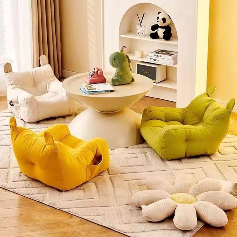 Comfortable Ergonomic Children's Bear Sofa Storage Bag Kids Sofa Chair Lazy Sofa Play Area