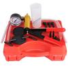 2 In 1 Brake Bleeder Kit Hand Held Vacuum Pump Test Set for Automotive with Protected Case, One-Man Brake Clutch Bleeding Tool