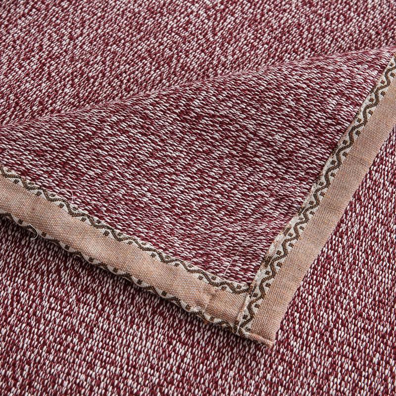 Four Seasons General Fabrics Cotton and Linen Sofa Cushion Simple Modern Cotton Woven Sofa Covers