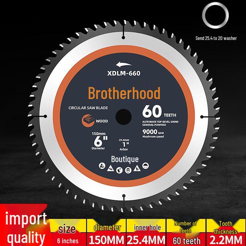 Imported Hard Alloy Circular Saw Blade for Wood and Table Saws