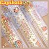 Multi-Function Drawing Tools Student Stationery Measuring Tools Cartoon Capybara Measuring Ruler Folding Ruler Drawing Ruler