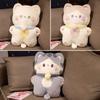 Sweating Cute Dog Doll Big Eyes Cat Plush Toy For Kids Birthday Gift Decor And