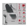 Halloween Wall Decal Cling Halloween Window Clings Static Clings for Glass Window Mirror Theme Party Reusable Decors