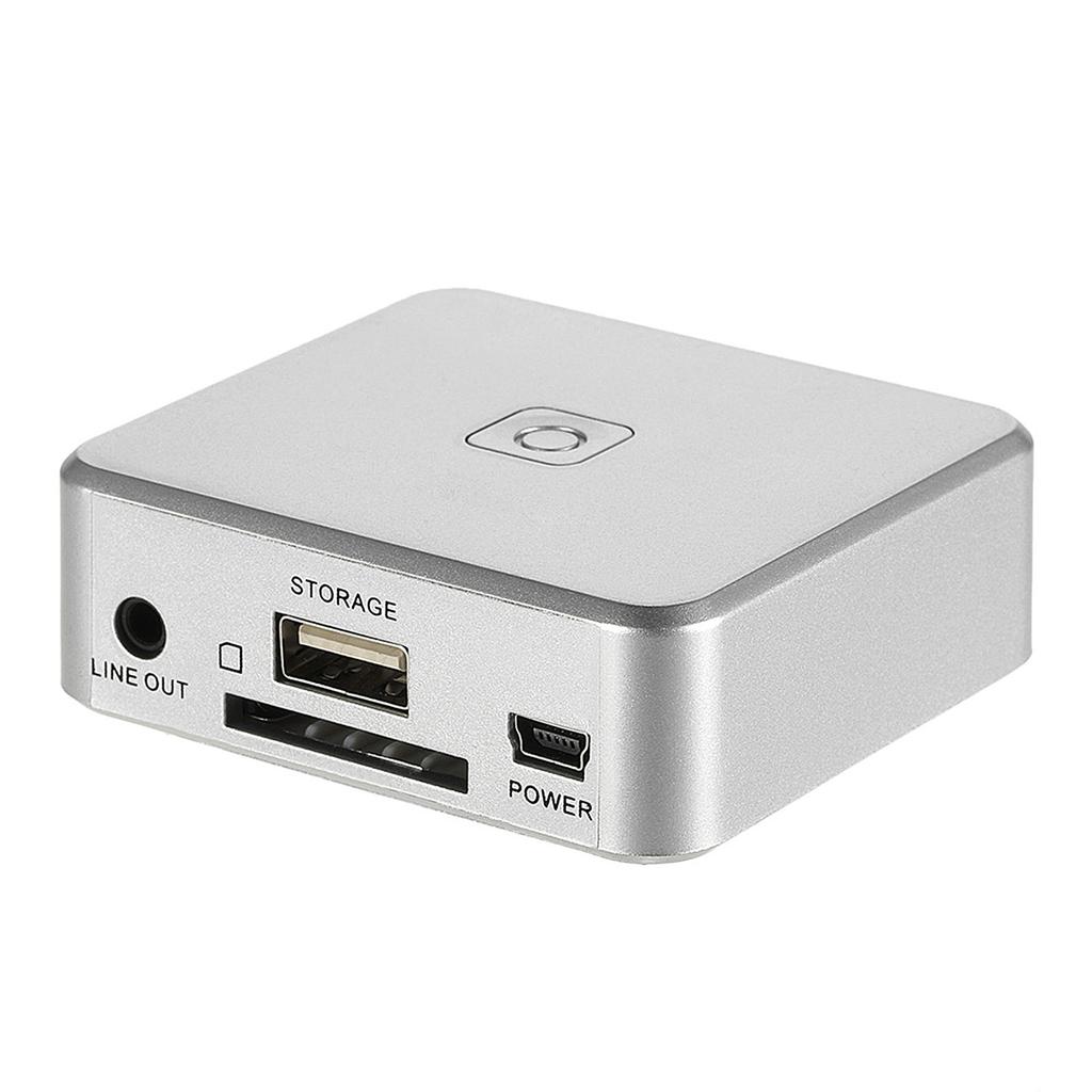     Recorder Music Digitizer with 3.5mm &  IN Ports Save into   Card USB Disk as MP3 File with Remote Controller EU Plug