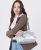 CITY DRAWSTRING BAG Silver E/W /1084/Uptown Shine/Silver