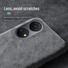 Ultra-Thin Suede Half-Cover Protective Case for Honor Play 40/30Plus/20Pro