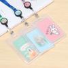 Cartoon Office School Name Badge Holder Retractable Card Holder Bank Credit Card ID Business Case