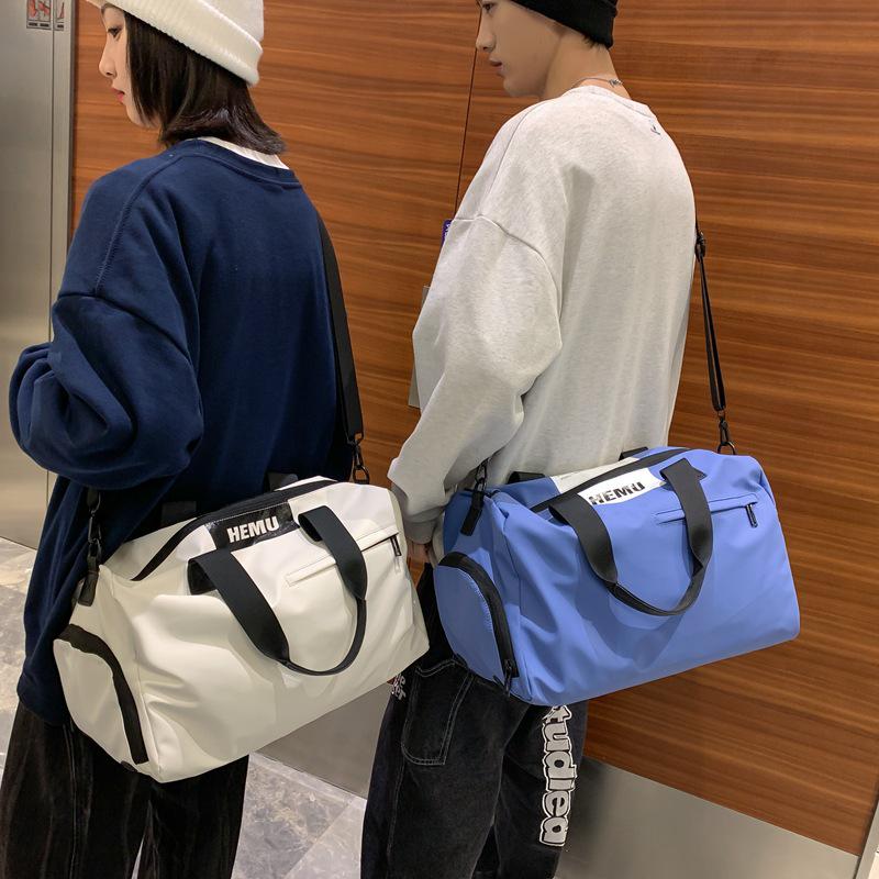 Geantă sport ușoară: Călătorii pentru studenți, Yoga, Fitness, Separare uscată/umedă, Distanță scurtă, Bagaj de mână.