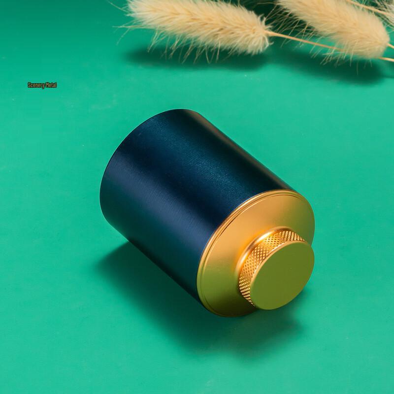 WuTuo Portable Metal Tea Caddy