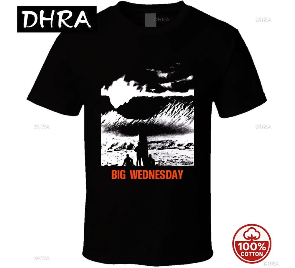 Big Wednesday TShirt Surfing Movie California Waves with Trendy Artwork for Soft T Shirts Boho Tops Printed Tee Casual Punk S