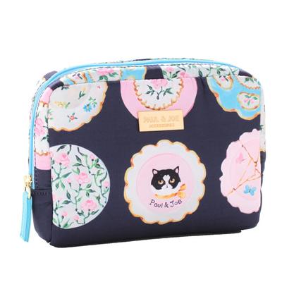 PAUL JOE ACCESSOIRES Museum Collection Plate Art Pouch & (Navy) 001117-0001-01