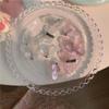 New Gradient Semi Transparent Butterfly Hair Clip Women Simple Fashion Sweet Duckbill Clip for Vacation Hair Accessories