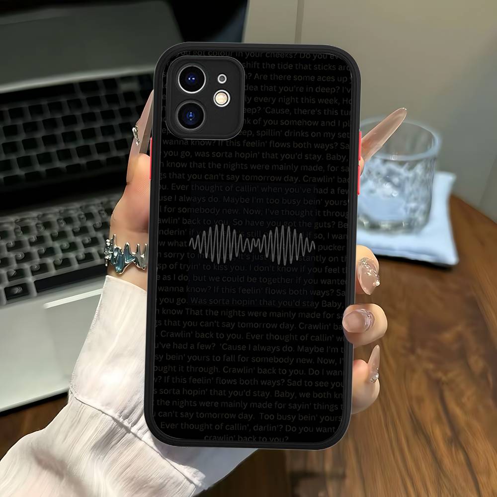 Logo A-Arctic M-Monkeys Phone Case For IPhone 16 15 14 Plus 15 13 12 11 Pro Max X XS MAX Matte Cover