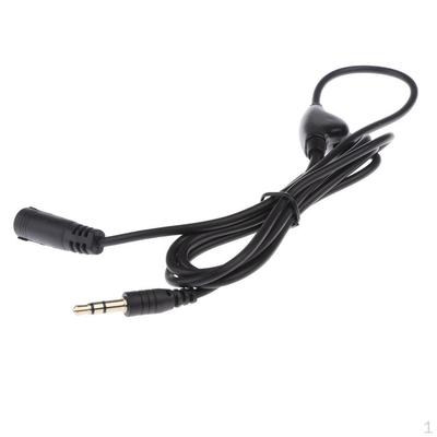 1M/3ft 3.5mm Stereo Headphone Audio Extension Cable W/ Volume Control
