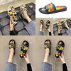 Soft And Durable Girls' Indoor/outdoor Beach Shoes With Sunflower Design