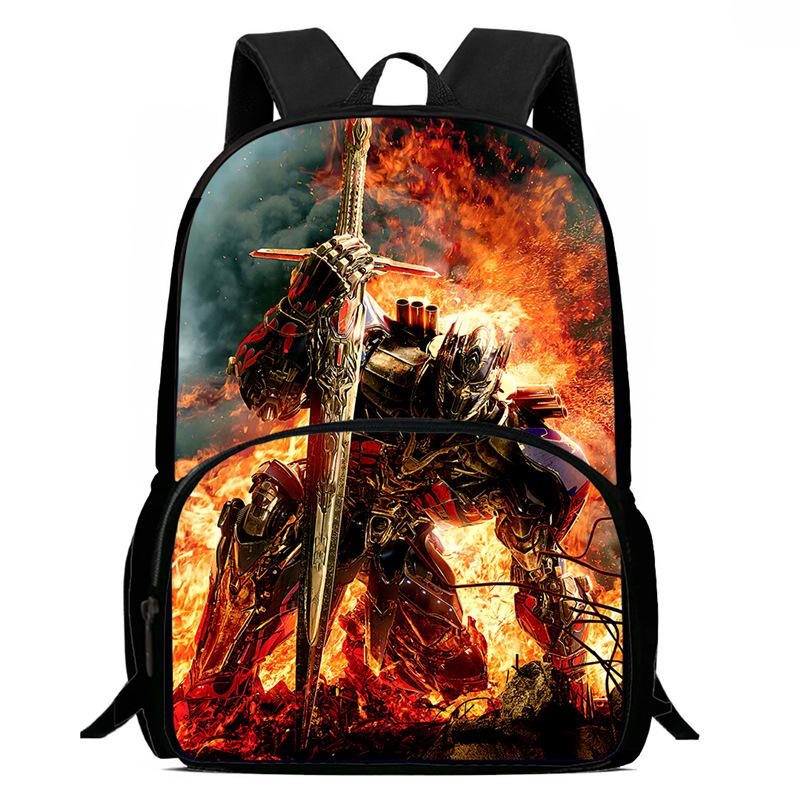 Transformers, Bumblebee Bag High Definition Multi-Function Oxford Lightweight Backpack