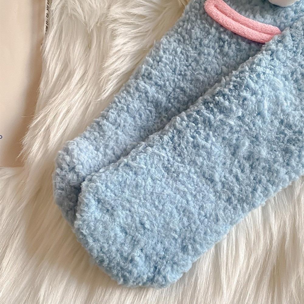 Warm Floor Fuzzy Socks Velvet Plush Socks Creative Funny Socks Couple