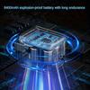 1pc Portable Cordless Car Battery Emergency Starter, Tire Air Pump, Air Compressor To Easily Inflate Tires, LED Display, With Flashlight
