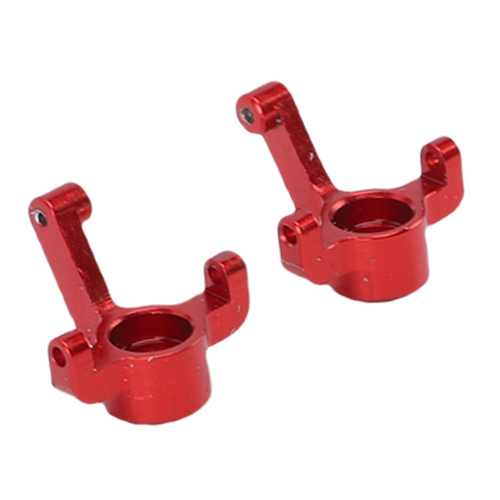 RC Car Front Steering Hub Carrier High Strength Alloy Steering Knuckle Front Steering Cup for 1Celsius24 RC Car