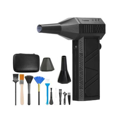 Handheld Mini Blower with Multiple Speed Adjustments Ideal for Camping Outdoor Activities & Automotive Interior Cleaning