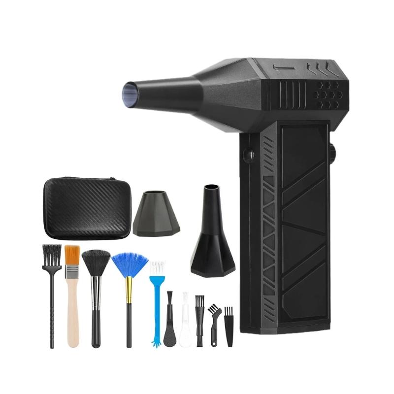 

Cordless Boosted Blower Featuring 130000 RPM High Speed Airflows for Effective Dust Removal in Various Indoor Outdoor 1