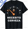 NECESITO Cerveza Funny Alcohol Beer Drinking Spanish ShortSleeve Unisex TShirt Graphic T Shirts Unisex Clothing Streetwear