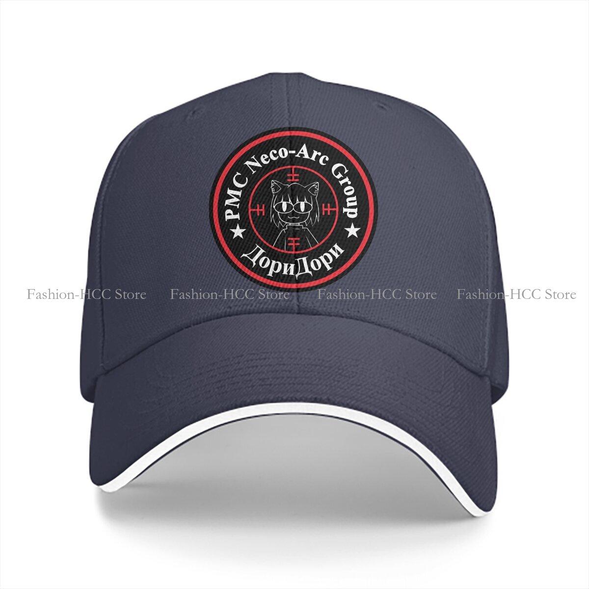 

Pure Color Dad Hats arm Patch Hat Sun Visor Baseball Caps Neco Arc NECOARC Cat Peaked Cap One Size