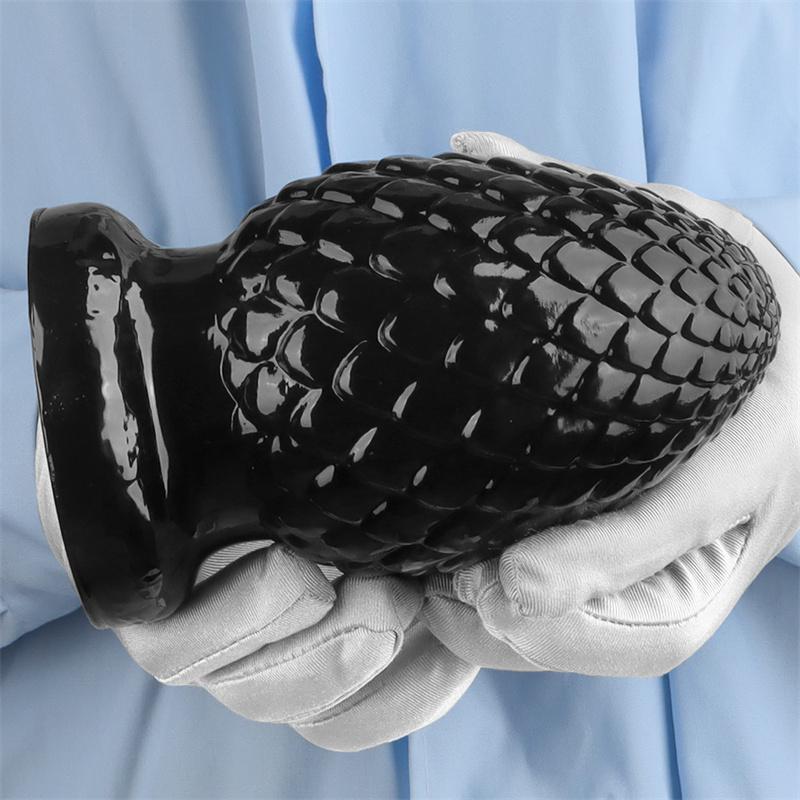 Oversized Black Anal Plug Rear Anal Expansion Anal Opening Female Masturbator Erotic Products