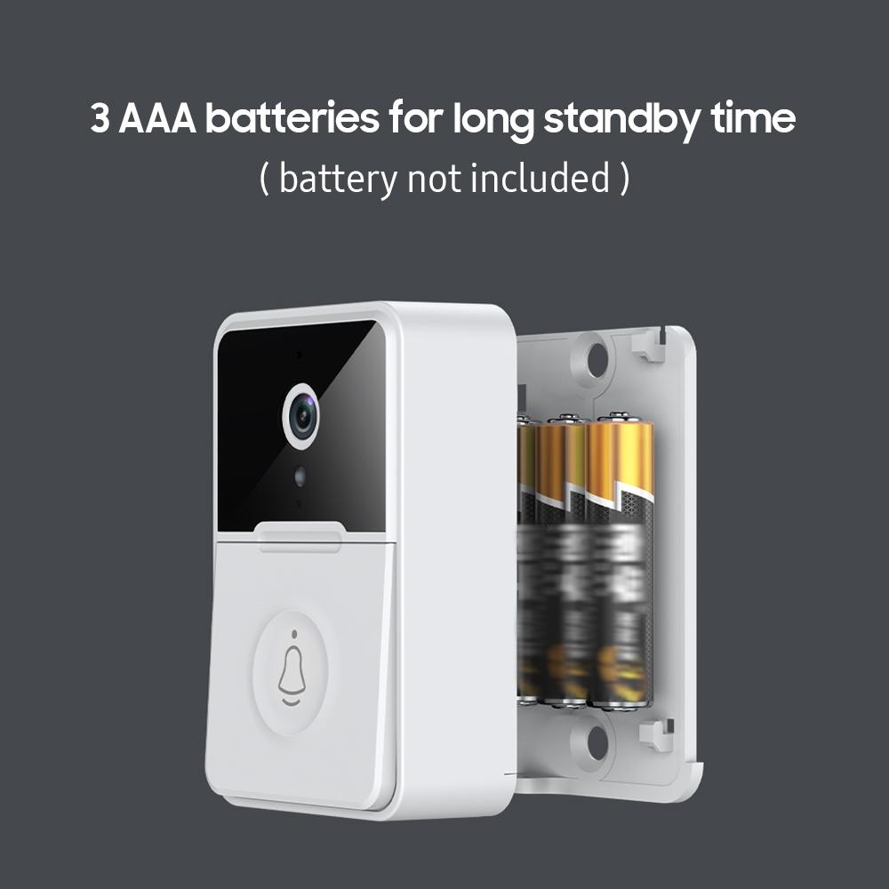 Smart Video Doorbell Wireless HD Camera PIR Motion Detection IR Alarm Security Door Bell Wi-Fi