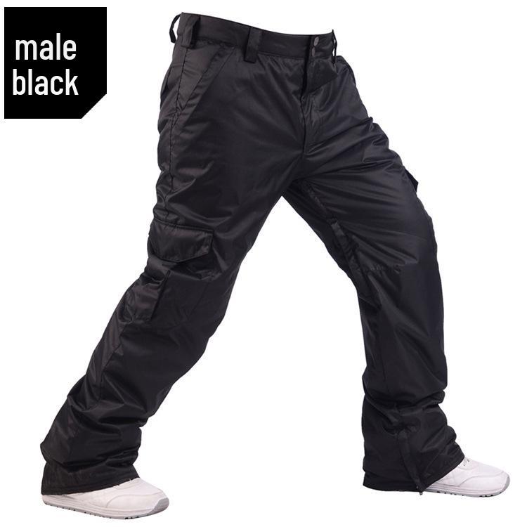 Men's Loose Fit Thickened Ski Snowboard Pants