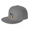 Geometry Dash Old School Gaming Cap Fashion Casual Baseball Caps Adjustable Hat Hip Hop Summer Unisex Baseball Hats