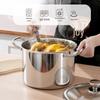 Wutuo 316 Stainless Steel Deep Soup Pot with Lid
