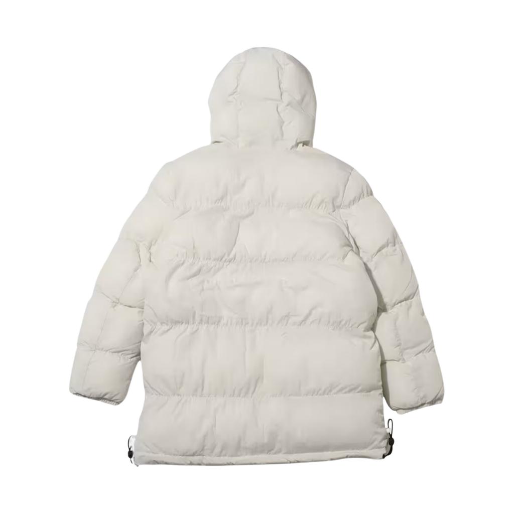 Jordan PSG Collaboration SS24 Tag Logo Long Sleeve Reversible Hooded Cotton Jacket Men Outerwear White DZ2905-072
