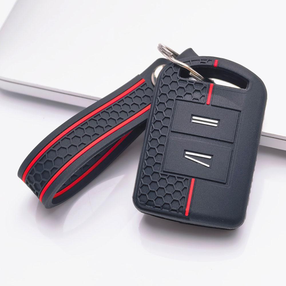 Key Shell Cover With Keychain for Opel Corsa Astra Insignia Zafira Meriva Antara Mokka Adam Protective Accessory Key Fob Car Interior Accessories