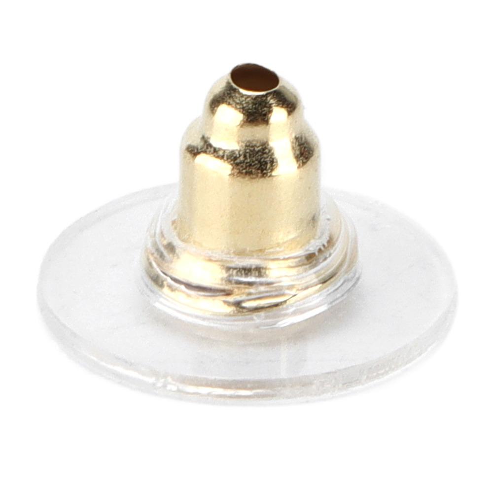 200pcs Transparent Earring Backs Soft Earring Backs Rubber Earring Backings Replacement Kits