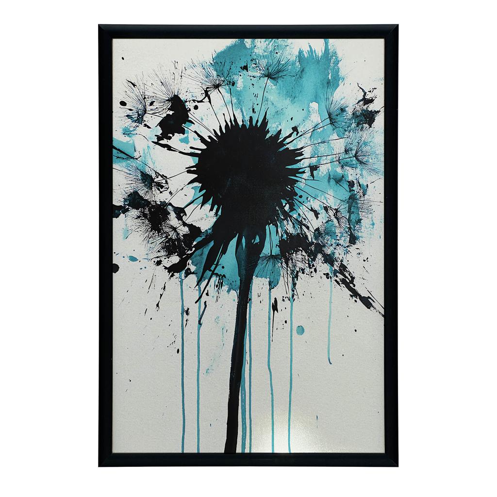 Poster Dandelion In Motion Poster Dandelion In Motion, 70X100 Cm, Unframed, Premium Canvas On Stretcher