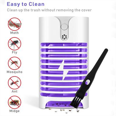 Mini Electric Mosquito Killer Lamp Pest Repellent LED Trap Bug UV Light Zapper For Anti Insect Eco-friendly Home