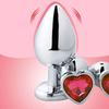 3 Size/set Metal Anal Plug Butt Plug Sex Toy Butt Toy For Women Men Couples Adult Game Masturbator Anal S/M/L Diamond Sex Shop