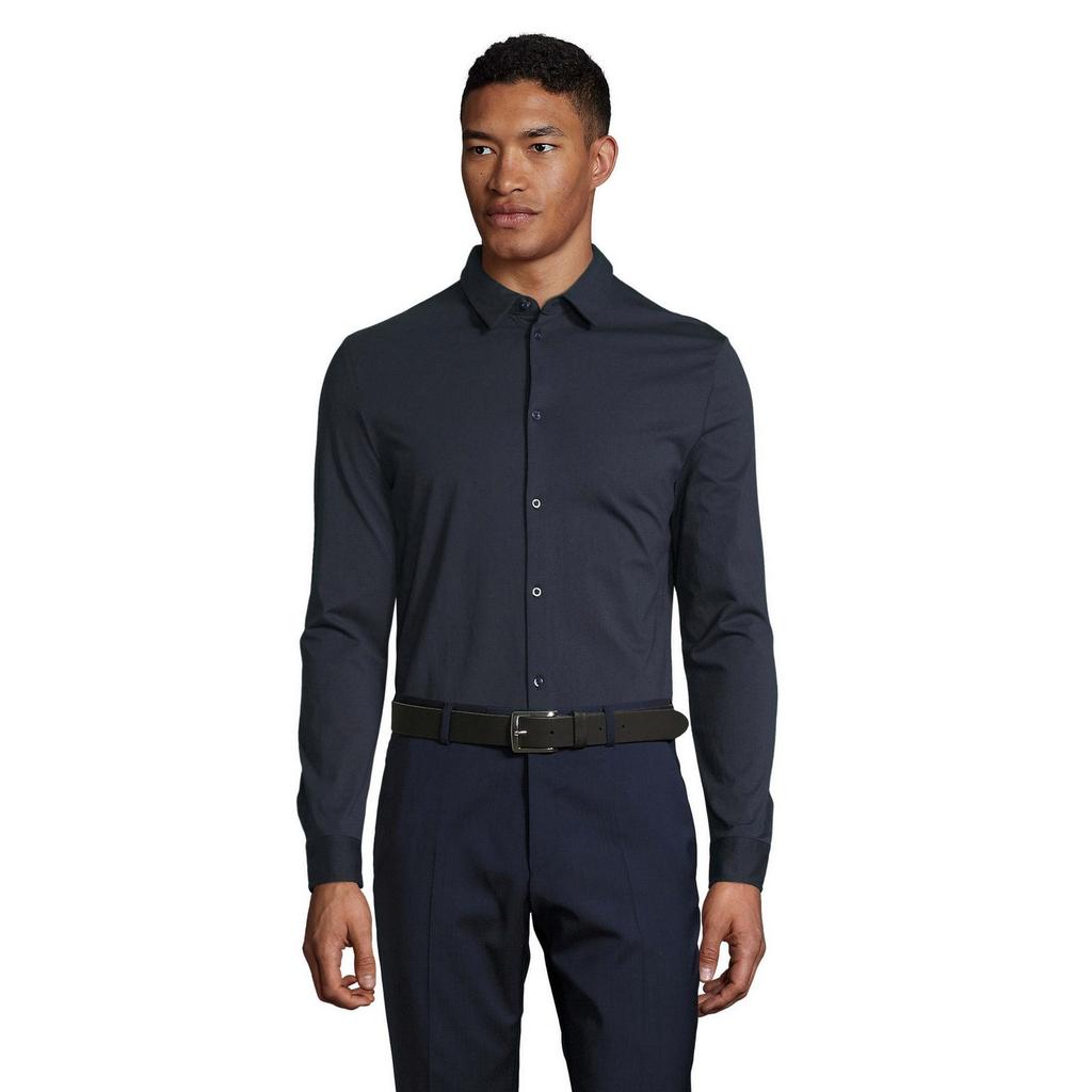 NEOBLU Mens Balthazar Mercerised Cotton Shirt