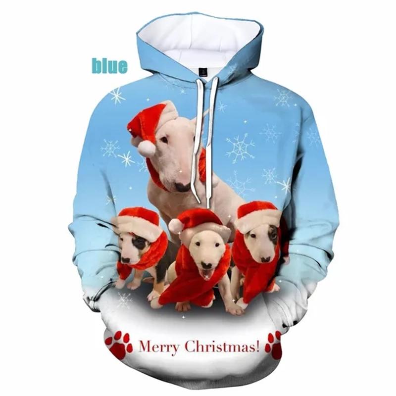 New Fashion Bull Terrier 3D Printed Men And Women Hoodies Clothing Casual Dog Bull Terrier Long Sleeve Streetwear Tops Hooded
