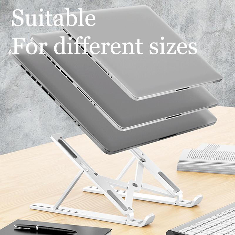 Portable Adjustable Laptop Stand Foldable Notebook Holder Computer Monitor Holder For MacBook Air Pro iPad Tablet Pc Accessories