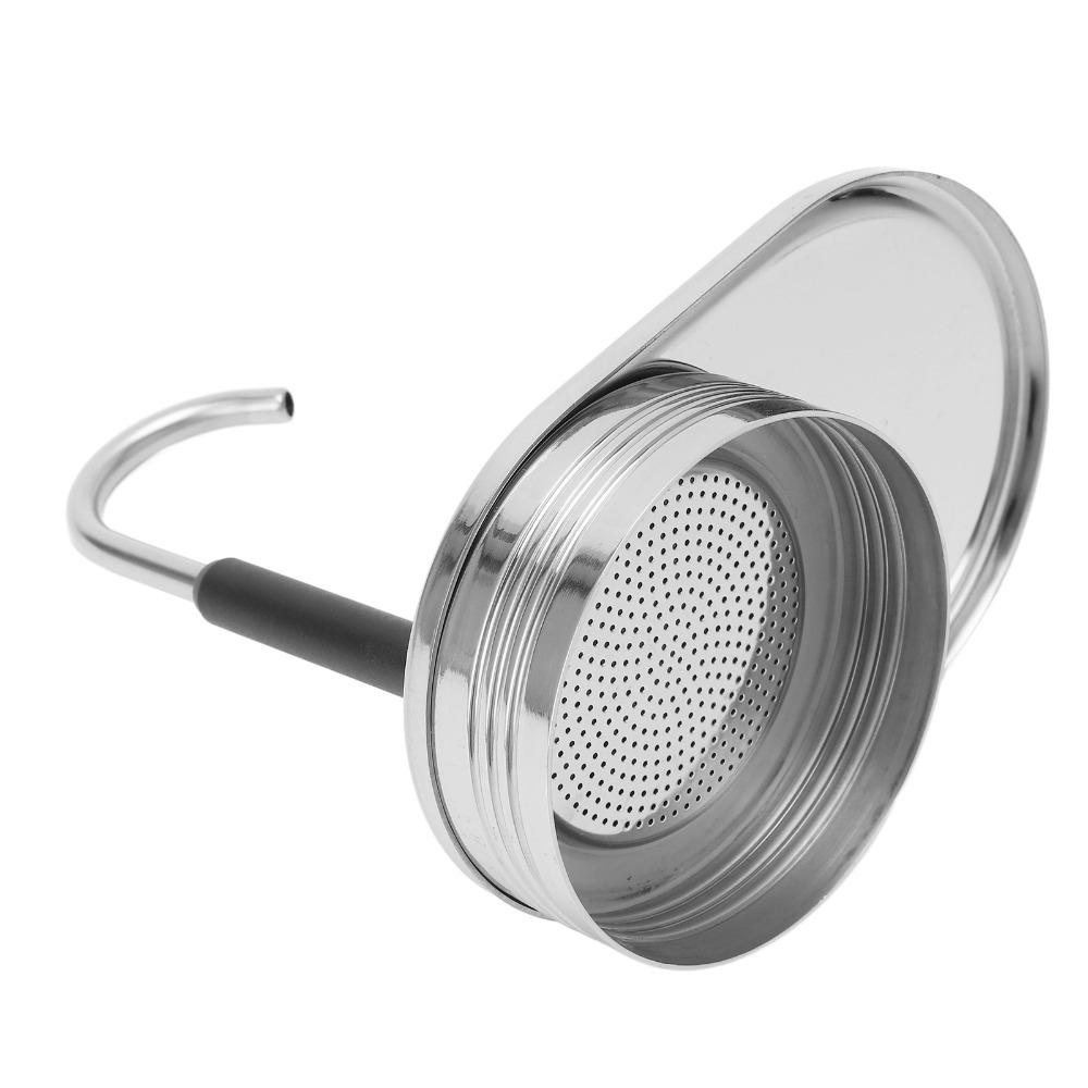 304 Verdickter Stahl Espressokocher Kaffeekanne Herdplatten-Espressokocher Outdoor Tragbare Nutzung