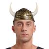 Classic Buffalo Horn Viking Hat for Men Women Halloween Cosplay Party Photo Prop Birthday Costume Accessory