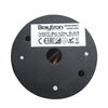 GAMA-5510B Round GU10 35W Black Aluminum Ceiling Light