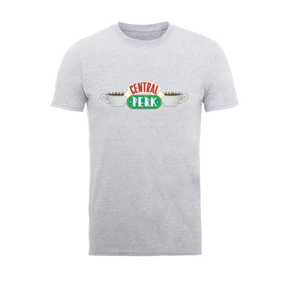 FRIENDS CENTRAL PERK GREY T-Shirt Large S