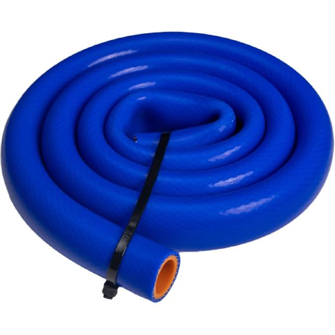 Silicone Heater Hose Blue Reinforced High Temperature (Inner Diameter 1 Inch, 5 Ft)