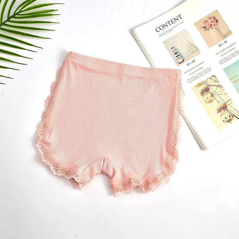 Girls' Summer Safety Shorts - Thin Modal Anti-Exposure Protective Layer, Antibacterial Design